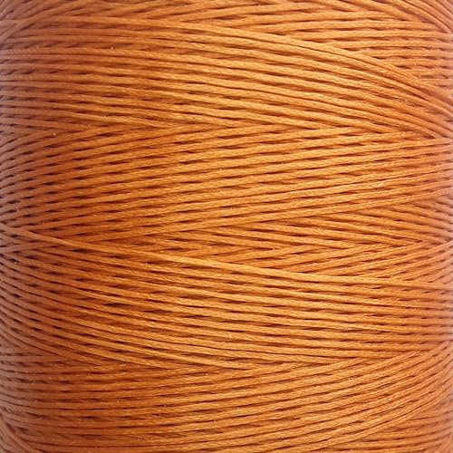 10m Waxed Jewellery Cord 1mm thick woven nylon strong thread for Beading, Bracelet, Necklace making, Arts, Crafts & DIY (Copper)