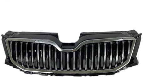 Kühlergrill Frontstoßstange Auto-Frontstoßstangengrill Oberer Grill Für Skoda Für Octavia 2015 2016 2017 Front Stoßstange Grill