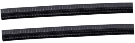 Amagogo 2 Teile Skateboard Deck Guards Protector Covers Accessoires Longboard Langsame Härte Gummi -Streifen