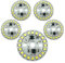 xyunluk Placa de luz LED de Alto Voltaje, 5 Unidades, CA 220 V, sin Controlador, 3-15 W, SMD 2835, módulo Redondo, Fuente de luz for Bombilla LED empotrada.(White,9W)