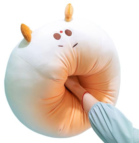 Generisch Dampfnudel Kuscheltiere | Simulations-Snack Kuschelkissen | Mit Wechselbarem Gesicht Deko Für Sofa Und Wohnzimmer