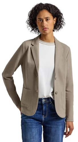 Street One 2116815 Blazer Basique, Mocha Dream Mel, 36 Femmes