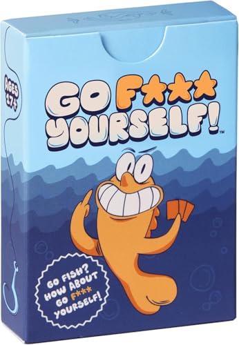 Go F Yourself! - Das Grown Up Go Fish Kartenspiel, das du schon immer wolltest, lustiges Partyspiel für Erwachsene, 2+ Spieler, 52 Karten, 13 einzigartige Paare Edition
