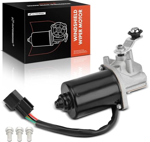 A-Premium Front Windshield Wiper Motor Without Washer Pump Compatible with Kia Sorento 2003-2009, V6 3.3L 3.5L, Sport Utility, 5-Pin