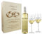 laser-diele Geschenk zur Hochzeit – Wein Geschenksets – Weinglas mit Gravur – Geschenke für Paare – Weißwein – Ringe