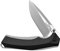 Camillus CARBIDE EDGE Klappmesser, Einhandmesser mit 8,2 cm Klinge mit Titanium Carbide-Beschichtung und Griff aus Stainless Steel und TPE, schwarz silber, 19,5 cm, 19400
