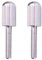 20 Stück M2/M2.5/M3/M4/M5/M6 Edelstahl-Rändelschrauben, handfeste Glas-Feststellschrauben für Vorhangfassaden, M3x10mm