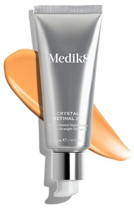 Medik8 Crystal Retinal 20 - Age-Defying Retinal Night Serum - Improves Wrinkles & Skin Firmness- 0.2% Retinal Strength - 11x Faster than Retinol - For Highly Experienced Vitamin A Users - 30ml
