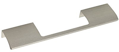 FURNIPART Griffleiste Edege Urban LA 2x32mm - Griff Profilleiste für Schubladen - Breite 200mm, Aluminium Edelstahl Effekt