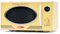 Nostalgia - Micro-ondes rétro - Four à micro-ondes comptoir - Comprend 12 paramètres préprogrammés et horloge numérique - 0,9 m³ - 800 W - Jaune