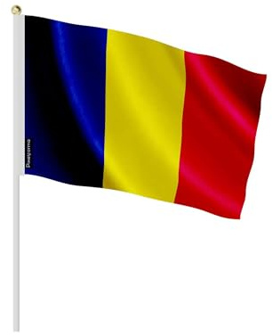Pixelforma - Lote de mini bandera de Colombia en varios tamaños, 20 x 30 cm, 100 unidades