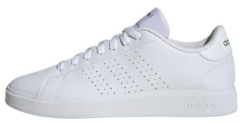 adidas Homme Advantage Base 2.0 Shoes Chaussures, Cloud White/Collegiate Green, 43 1/3 EU