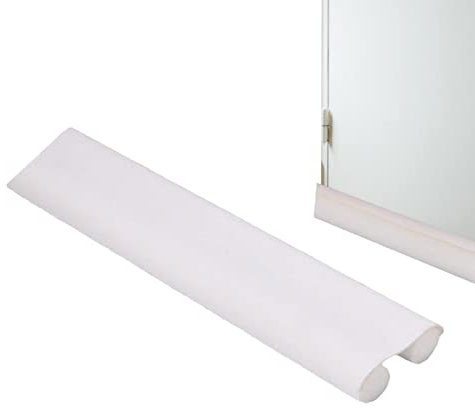 Under Door Draught Excluder,Door Bottom Sealing Strip, Double Side Sound Insulation Door Ga P Strip,Guard Foam Sea L Stopper Weatherstrip Wind Dust Blocker,Under Door Draft Stopper (93cm)