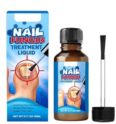 Extra Strong Fungal Nail for Toenails, Nail Essence to Strengthen & Renew Damaged Nails, Natural Herbal Formula for Healthy Shine (Nail Polish)