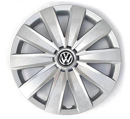 Volkswagen 7E06011471ZX Radkappe (1 Stück) Radzierblende, für 16 Zoll Stahlfelgen