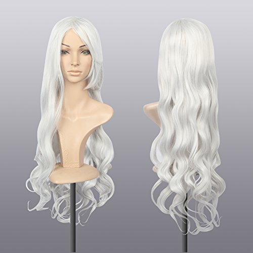 Dazone Dazone 80 cm lockige/krause/Karnevalsperücke