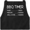 MoonWorks® Grill-Schürze für Männer mit Spruch Grillschürze BBQ Timer Bier Baumwoll-Schürze Küchenschürze schwarz unisize