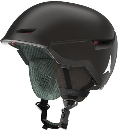 ATOMIC Unisex Revent+ All Mountain-Skihelm, XL (63-65 cm), Schwarz, AN5005640XL