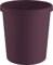helit H6405825 - Papierkorb „the green german“, 18 Liter, aus Recycling-Kunststoff Blauer Engel zertifiziert, bordeaux-rot, 1 Stück