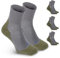 gipfelsport Wandersocken Herren & Damen, Outdoor Trekkingsocken | Hiking Socks, Wanderstrümpfe aus Merinowolle | Trekking Socken für Wandern mit extra Polster | | Größe 39-41 I Grün, Dünn I 3x Paar