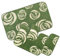 Prati di Casa Tappeto da Bagno Parure Camelia 3pz, Made in Italy (Verde-Rose)