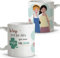LolaPix Tazas Desayuno Originales Amigas. Taza mejor amiga. Tazas Desayuno Originales. Taza Cerámica 330 ml. Regalos con Frases. Tazas personalizadas.