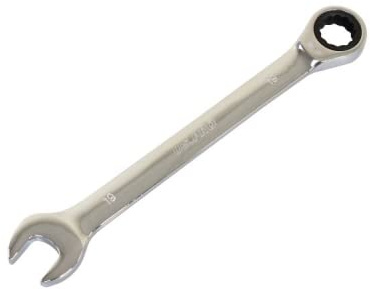 19mm Gear 72 Teeth Ratchet Combination Spanner Wrench US PRO 3580