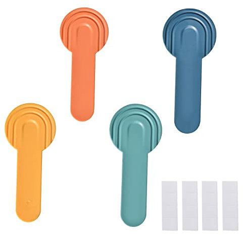 4 Pcs Toilet Seat Lifters Flexible Toilt Lid Lifter Handles Anti Dirty Toilet Seat Cover Lifters for Family Bathroom Toilet Blue