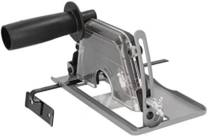 Angle Grinder Stand, DIY Angle Grinder Stand Grinder Holder Cutter Support Bracket Holder, 45 Degree Adjustable, 40mm Depth, Angle Grinding Machine Stand for 100mm Angle Mill