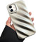 RALEAVO Compatible with iPhone 11 (6.1) Case for Girls,Cute Wave Shape Design Soft Silicone Case for iPhone 11-Silver