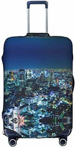 Tokyo City Gepäckabdeckung, waschbar, kratzfest, passend für 45,7 - 81,3 cm Gepäck