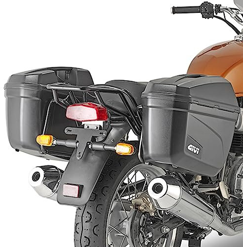 givi pl9051 seitenkoffer-trager kompatibel mit royal enfield interceptor 650 2019 2020 2021 2022 mototopgun