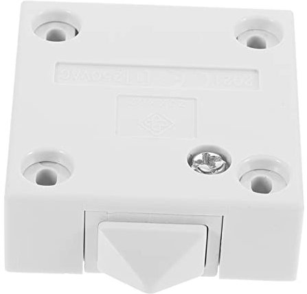 ARTIBETTER Interruttore Di Controllo Della Porta Stipite Per Le Luci Dell'armadio Luce Automatica Interruttore Della Lampada Dell'armadietto Interruttore Automatico Della Luce Plastica Bianca