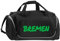 multifanshop Sporttasche - Bremen - Textmarker - Druck grün - Tasche Größe one size schwarz