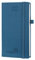 POPRUN Taschenkalender 2025 2026 Klein 16,5 x 9 cm (Aug.2025-Dez.2026) - Kalender 2025 2026 Klein mit PU-Leder - Terminplaner, Planer 1 Woche 2 Seite mit Stiftschlaufe - Marineblau
