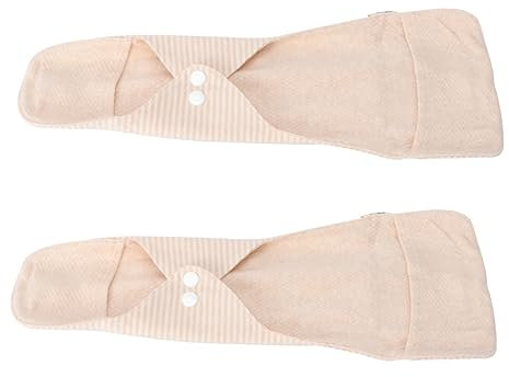 HOMOCONO 2stücke Waschbare Menstruationsbinden Wiederverwendbare Baumwoll-pads Umweltfreundliche Und Absorbierende Damenbinden Für Menstruation Einlage Für Und Alltag