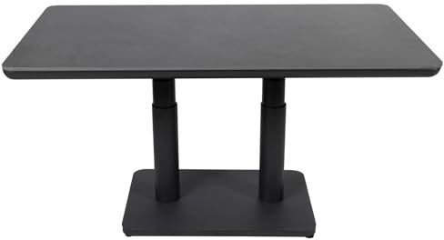 Kölle Lifttisch 'Bali-Malibu', anthrazit, ca. 140 x 80 x H 51-72 cm