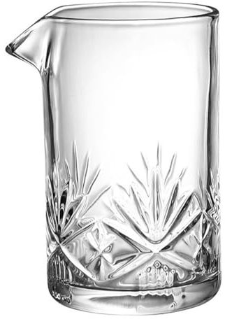 Cabilock 1 Stück 700 Ml Kristall Bartender Krug Zum Mischen Von Cocktails Rühren Glas Dicken Boden Glatten Rand