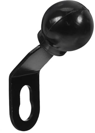 Vaguelly Ball Mount Base for Motorcycle Fork Stem Aluminum Alloy Phone Holder Multi-functional Mobile Navigation Bracket Compatible with Various Phones Easy Install