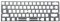 GAOFESA 60% Aluminum Mechanical Keyboard Carbon Fiber Plate GH60 XD64 DZ60 GK61 GK64 Split Spacebar 3u Spacebar