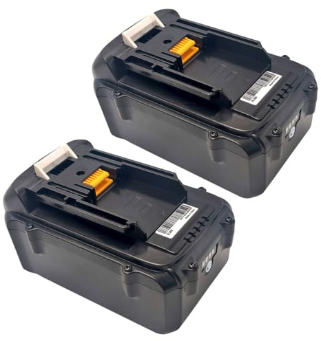 Lot de 2 batteries BL3626 pour Makita 36 V 2,6 Ah compatibles avec tondeuse à gazon BUX360, UX360D, BUR360, BBC300, BBC300LZ, BUX361, BUX361RDE, BUX361Z Garten