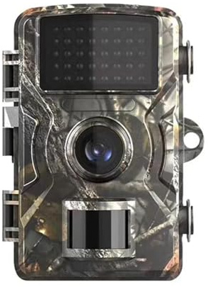128GB Hunting Trail Camera Wildlife Night Vision Motion Activated Outdoor Forest Trigger Scouting(130x100x65mm)
