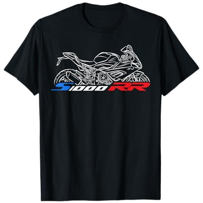Für Motorrad S1000RR 2019–2022 Fans und Biker, Motorrad T-Shirt