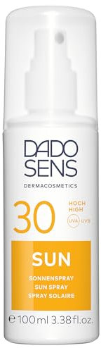 DADO SENS SUN SONNEN SPRAY SPF 30 100ml - Dermatologisch Entwickelter Hautschutz bei Sensibler und Allergiegefährdeter Haut
