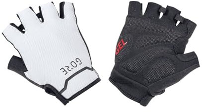 GORE WEAR C5 Kurzfingerhandschuhe, 9, schwarz/weiß