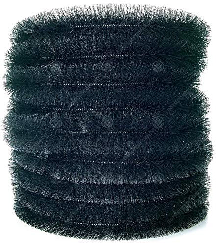 GardenersDream Gutter Brush Black Leaf Guard Moss Protection Debris Filter (12m / 39ft)