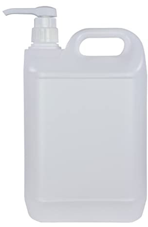 Bidón Garrafa Plástico 5 litros con dosificador 30 ml. 1 Garrafa+1 Dosificador.