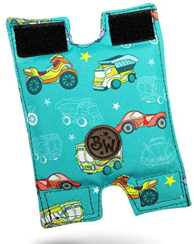 BAMBINIWELT Lenkerpolster, Lenkerschutz für Roller, Scooter, Fahrrad, Laufrad, Dreirad, für Puky Modelle (Modell 2 klein)