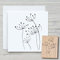 NEWSTAMPS Stempel Dandelion 03 Motivstempel groß aus Holz & Gummi zum Karten basteln, Holzstempel, Blumen, Pflanzen, Floral, Wiese, Gräser, Scrapbook, Textilstempel, Deko, Kinder