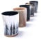Norse Tradesman Ox-Horn Shot Glass Set (5) - 60 MLS Mini-Drinking Horns for Toasting Spirits